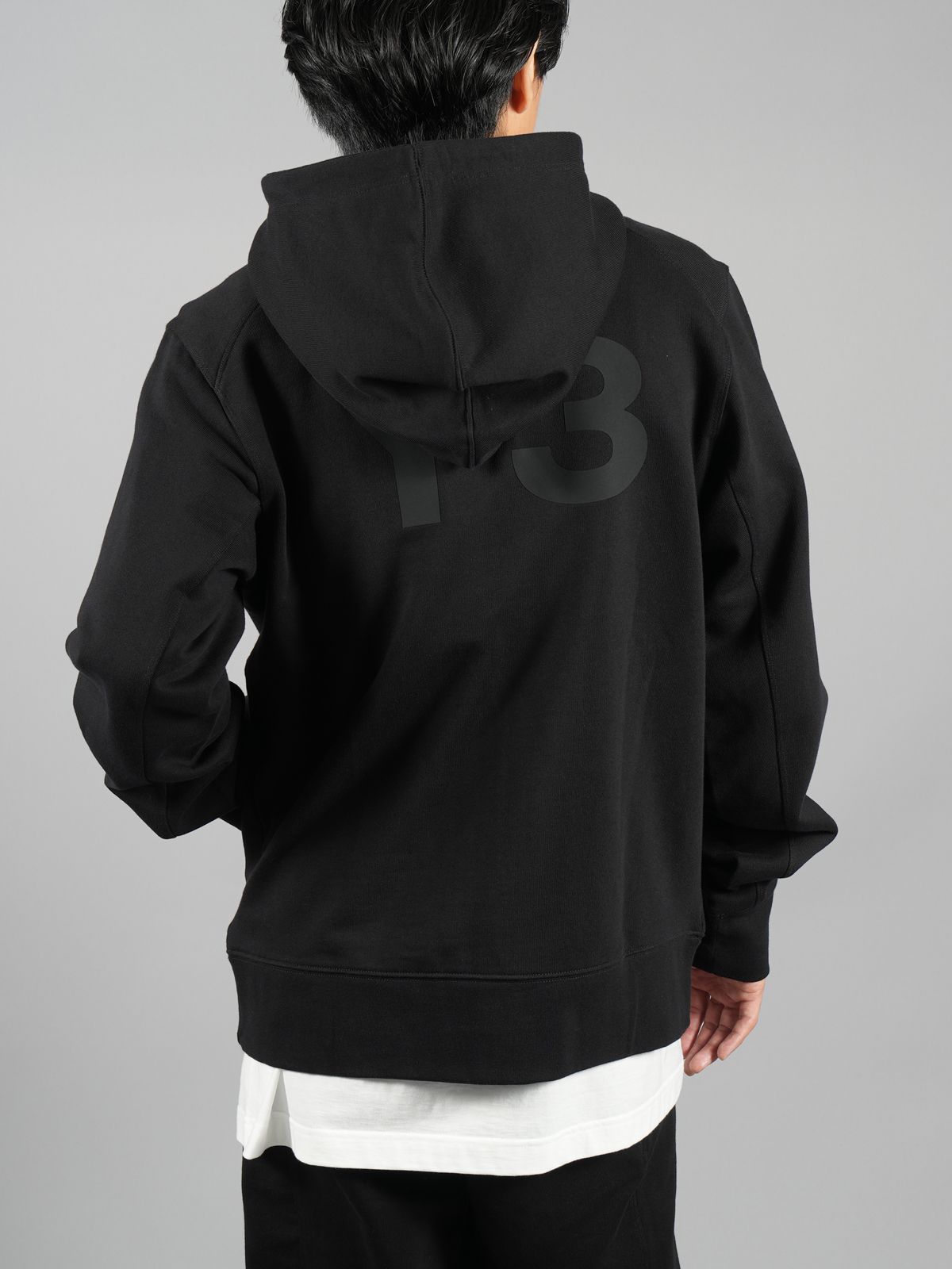 Y-3 - 【ラスト1点】 M CLASSIC BACK LOGO FULL-ZIP HOODIE / メンズ