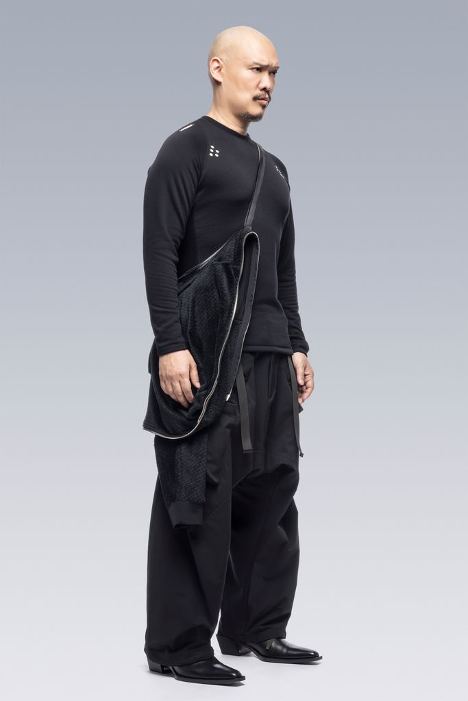 【ラスト1点】 J117-HL / Polartec® High Loft Hooded Insulator / hoodie jacket / フーディージャケット / パーカー [ポーラテック] [ルーズフィット](ブラック)