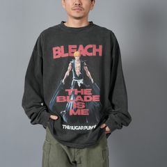 【ラスト1点】[BLEACH / ブリーチ]  TBLM24AM002 / L/S T-Shirt (ICHIGO) / ロンT・カットソー (ブラック)