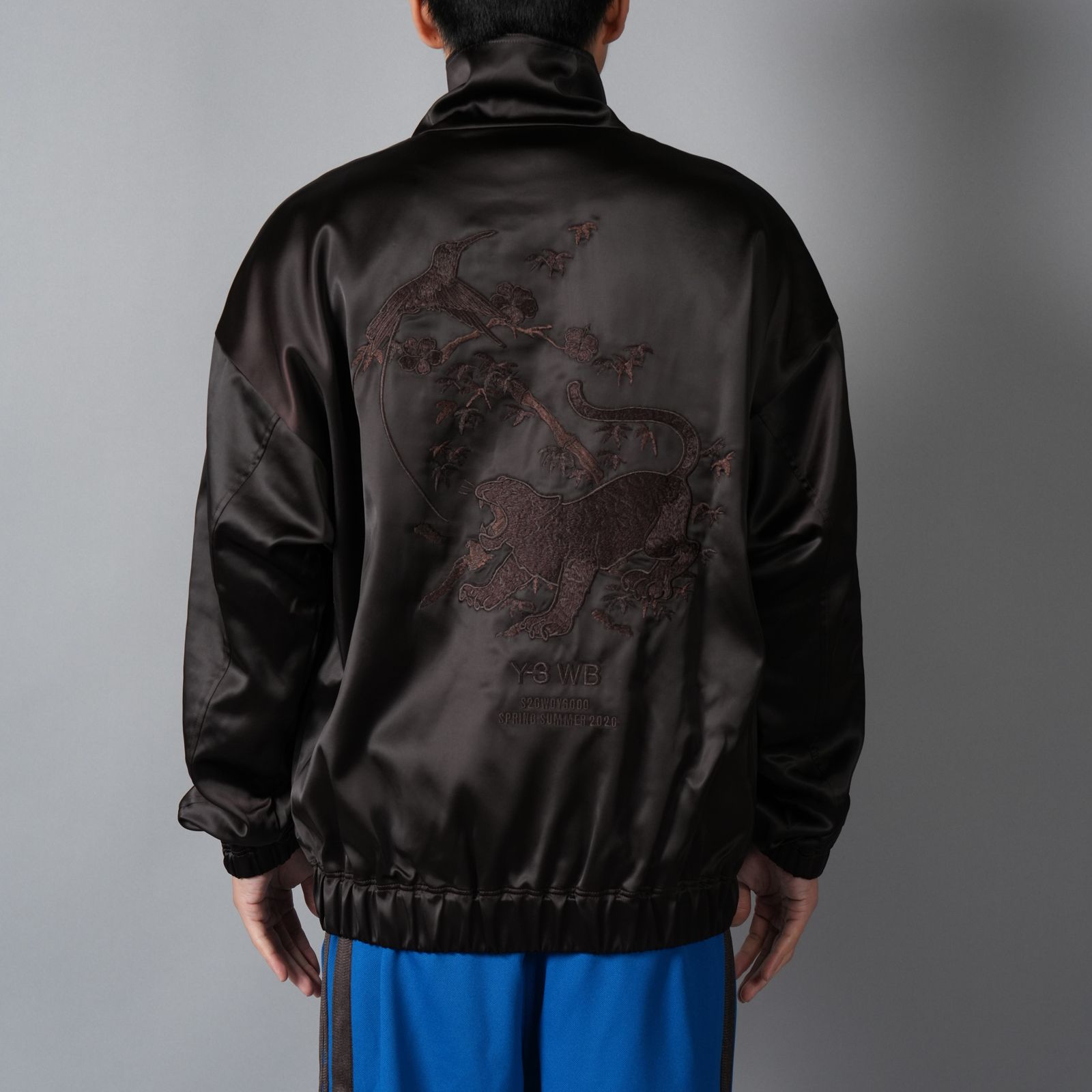 WB Y3 SATIN JKT / サテンジャケット (ブラウン)