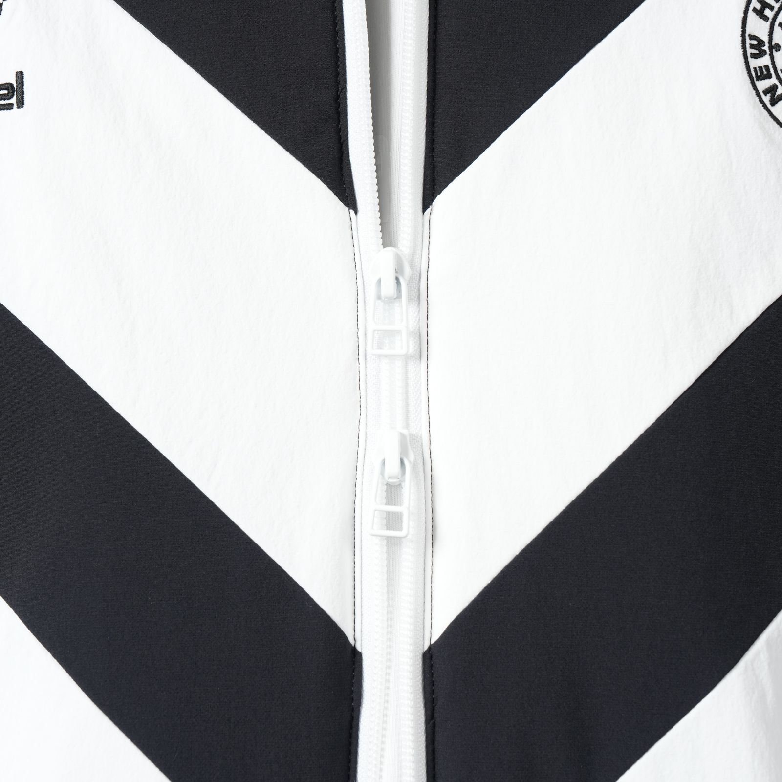 CORDURA CHEV PUFF JACKET / パフジャケット (ブラック/ホワイト)