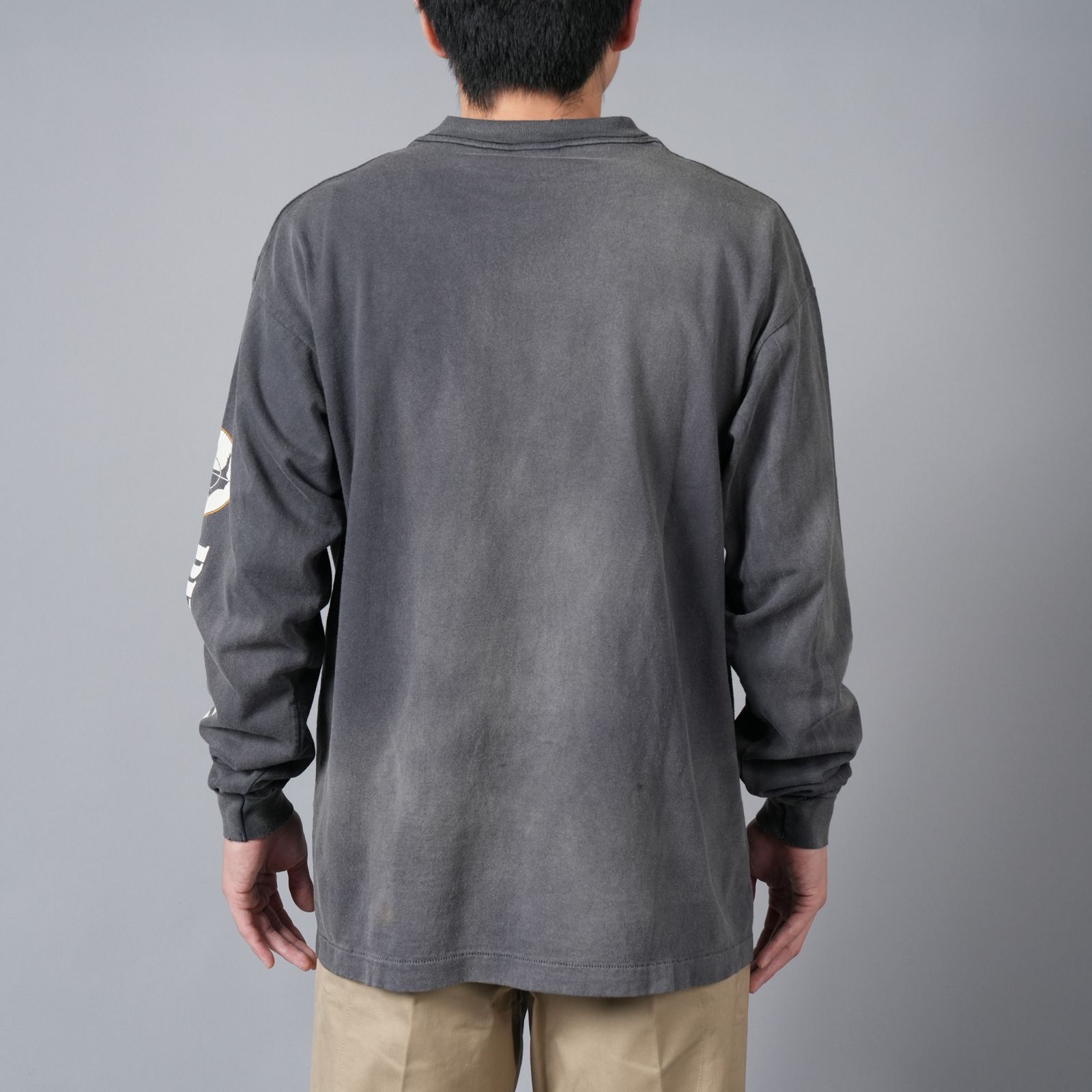 トップス SAINT MICHAEL/SW_LS TEE/TARGET/BLACK SAINT MICHAEL/SW_LS TEE/TARGET/BLACK