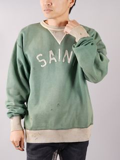ラスト1点 / SM-S22-0000-040 / SWEAT SHIRT / FELT / スウェットシャツ  (グリーン)