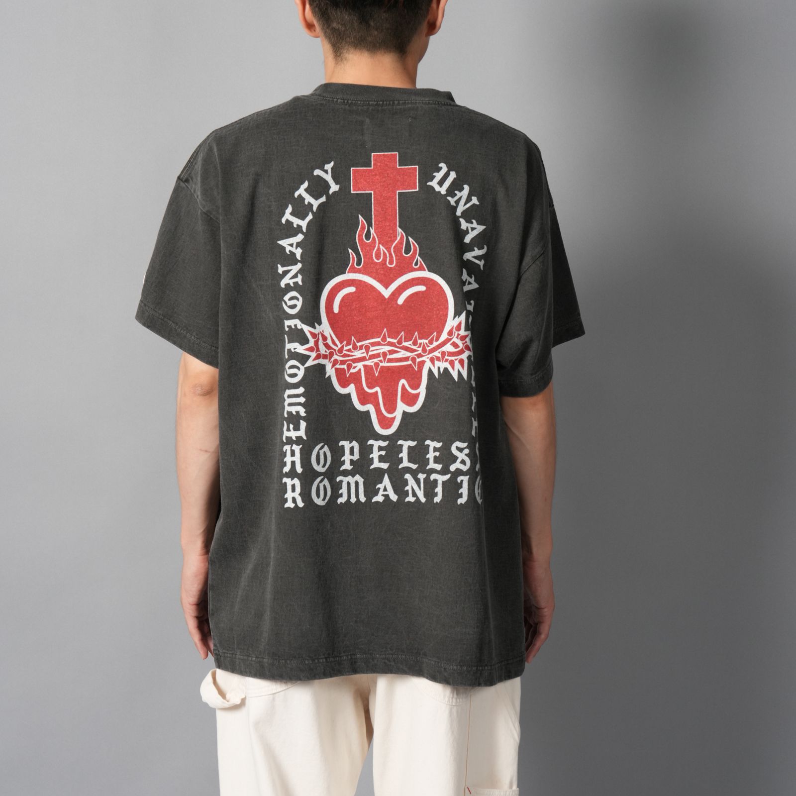 【コラボ】EU-HR1-0000-C04 / EU LOGO CL SS TEE / Tシャツ(ブラック)