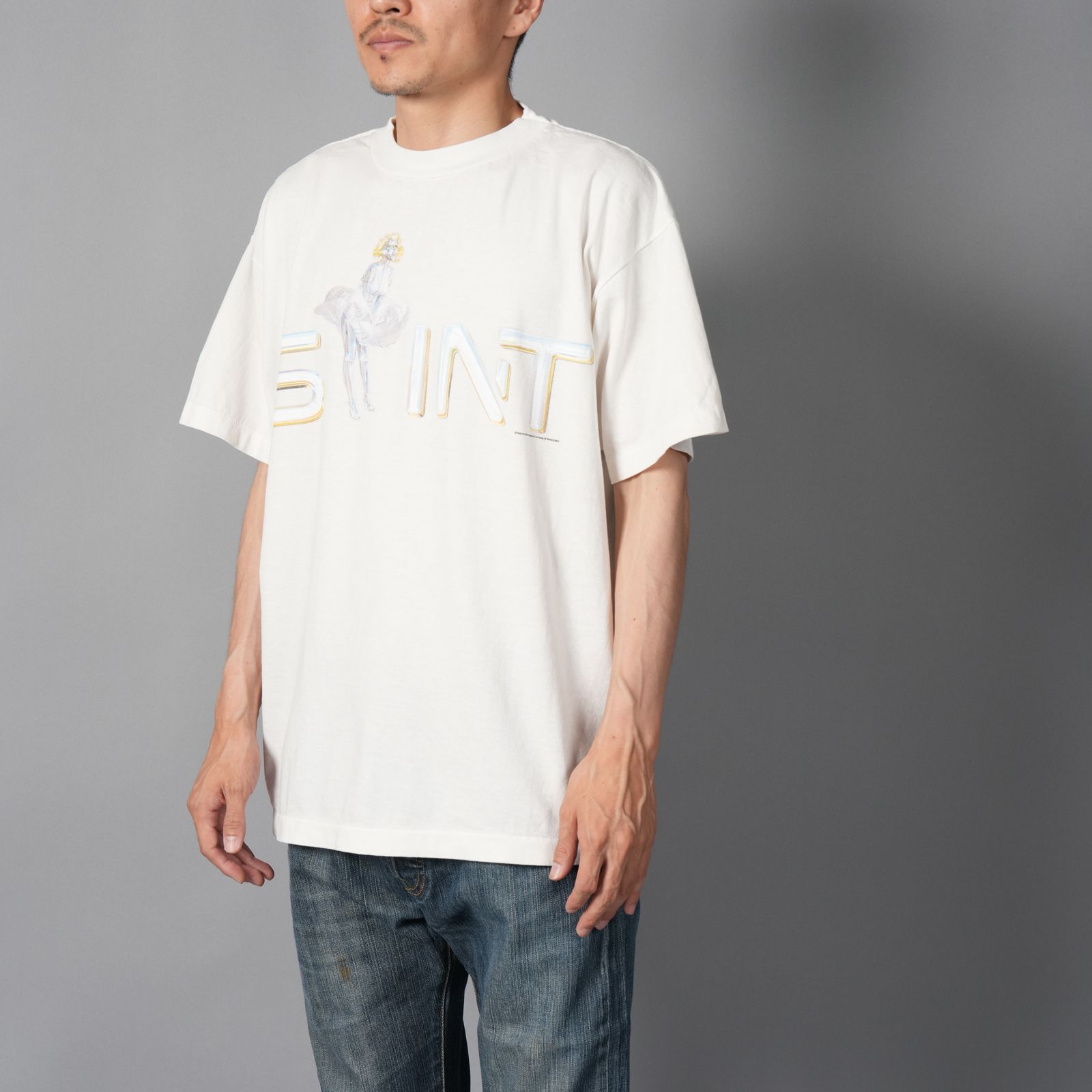 【残りわずか】【コラボ】SM-HR1-0000-C79 / SRYM / SS TEE / LOVERS / WHITE / Tシャツ (ホワイト)