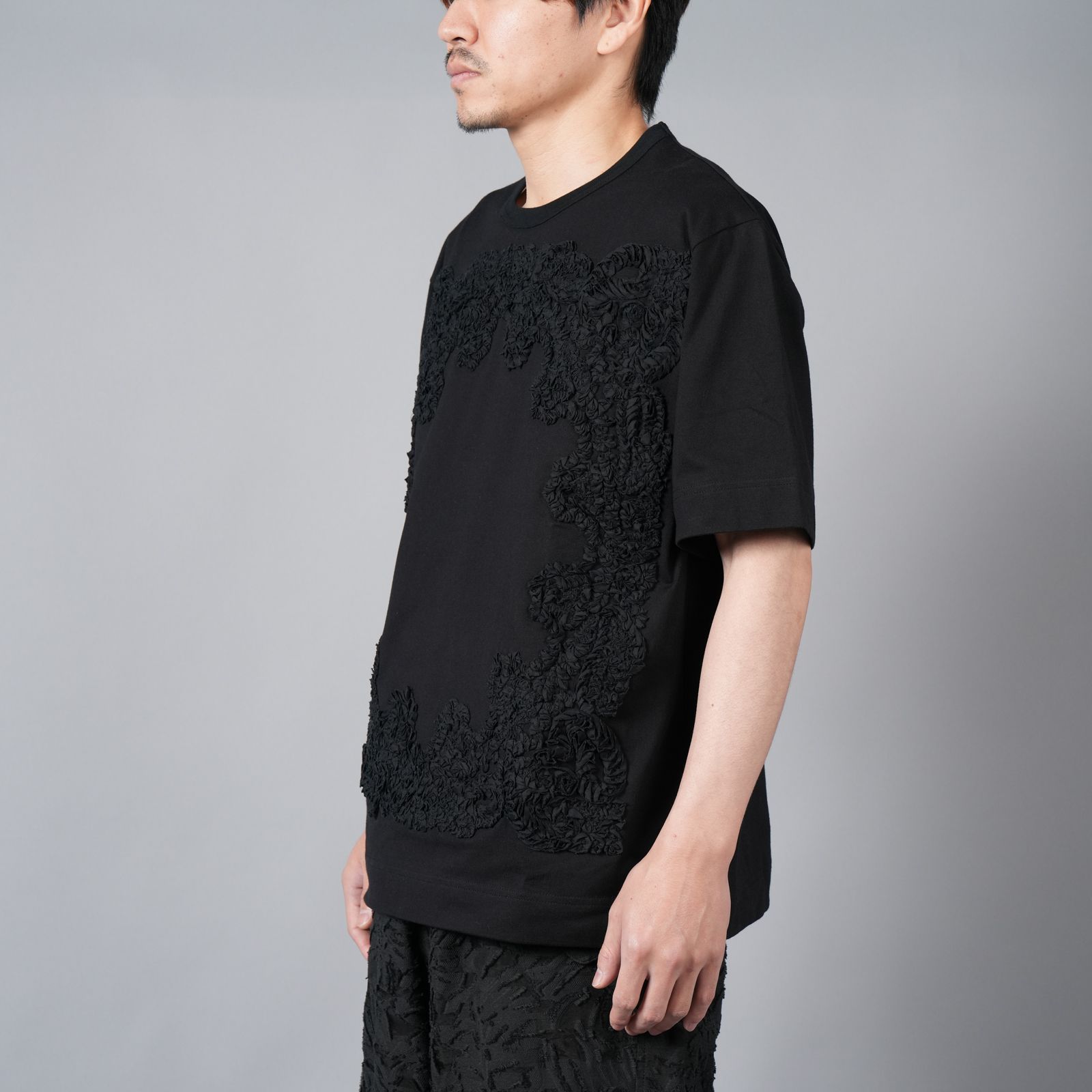 【ラスト1点】 S/S T-SHIRT / バンダナTシャツ (ブラック)