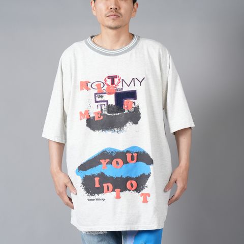Kissing Idiots Tee / キシング イディオツ Tシャツ [XXLサイズ] (グレー)