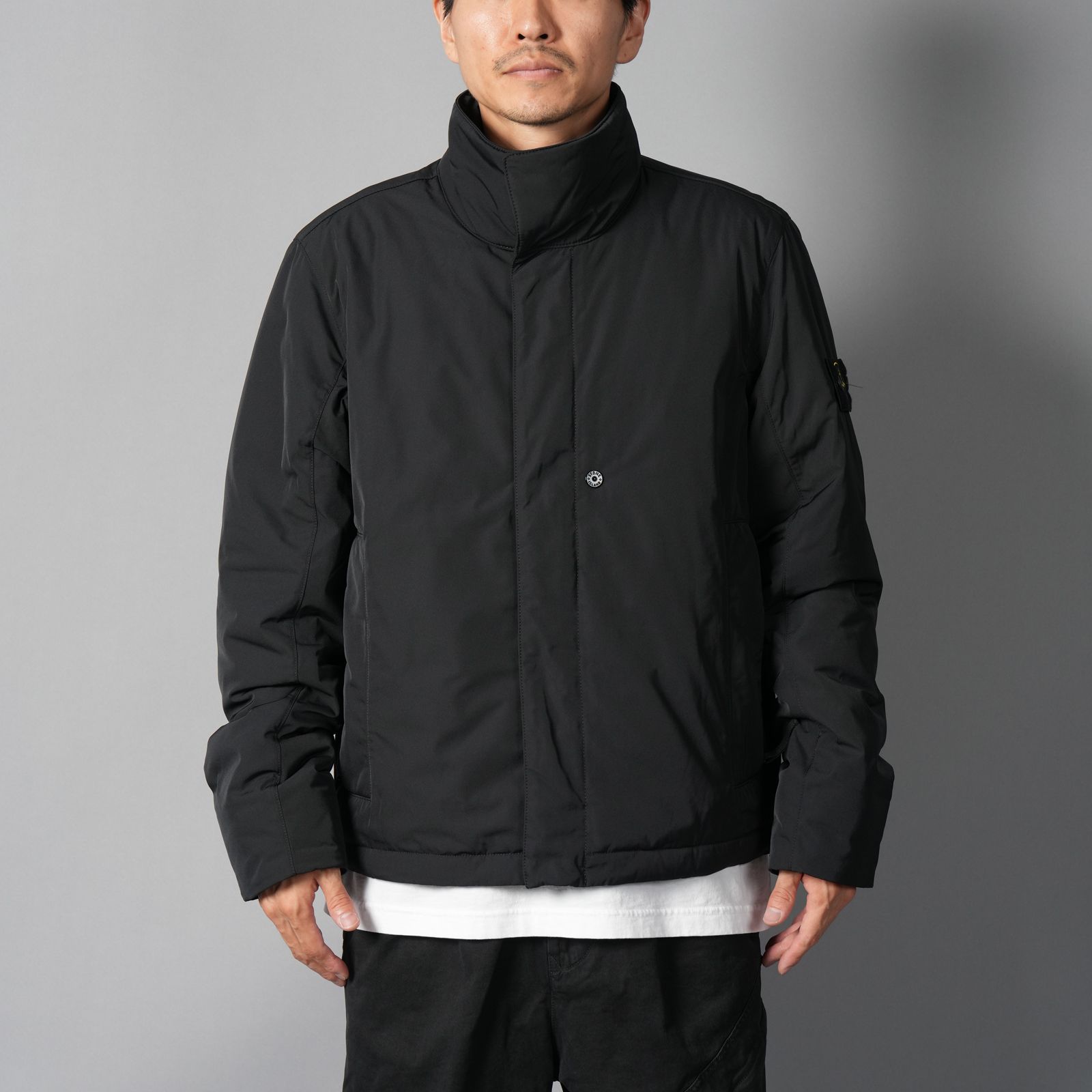 関税負担なし☆STONE  POLYESTER MICRO ジャケット フード org.jpg