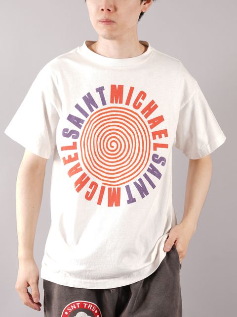 ラスト1点 / SM-A21-0000-010/T-SHIRT_CIRCLE / Tシャツ  (ホワイト)