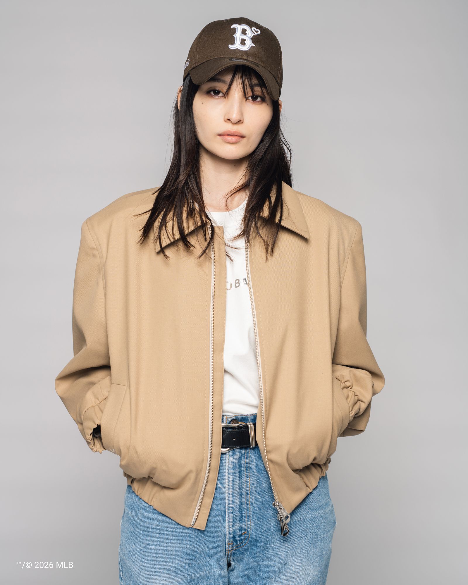 【限定】BASICKS x Newera Red Sox Cap / ベイシックス x レッドソックス (ブラウン)