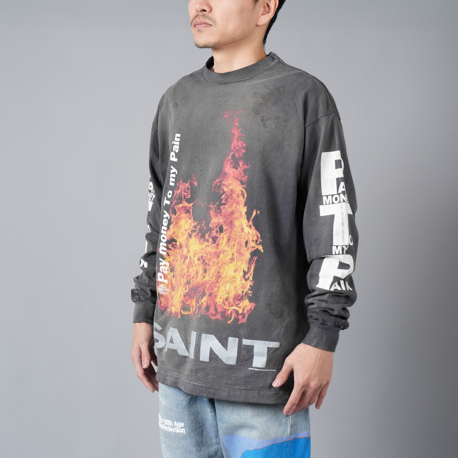 [3月23日(土)10時発売!!] 【限定】SM-YS8-0000-C50 / PTP_LS TEE / SR TO SS /BLACL / ロンT・カットソー (ブラック)