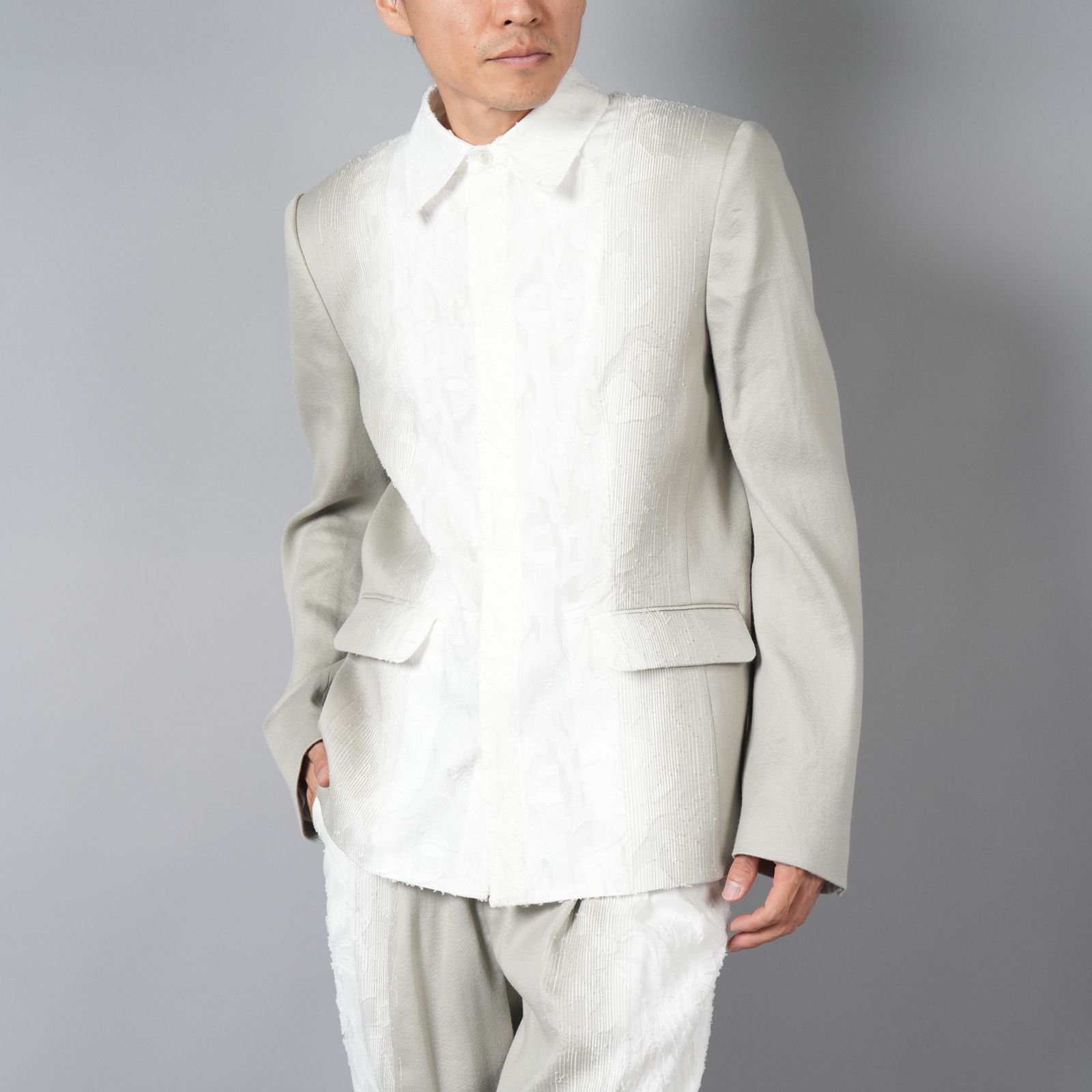 【ラスト1点】JACKET SHIRTS / ジャケットシャツ (ベージュ)