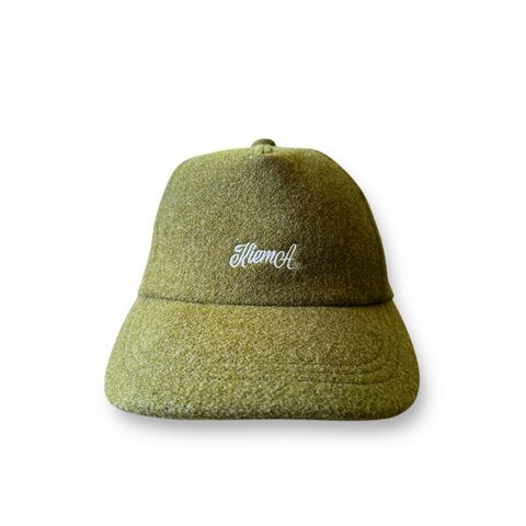 Embroidered Five Panel Cap  / キャップ [古着リメイク](カーキ)