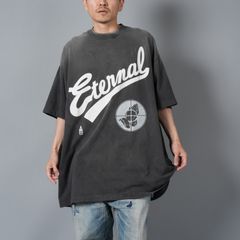 【ラスト1点】【コラボ】SM-HR8-0000-C01 / FG_SS TEE / SNT OF GOD / BLK / Tシャツ [オーバーサイズ](ブラック)