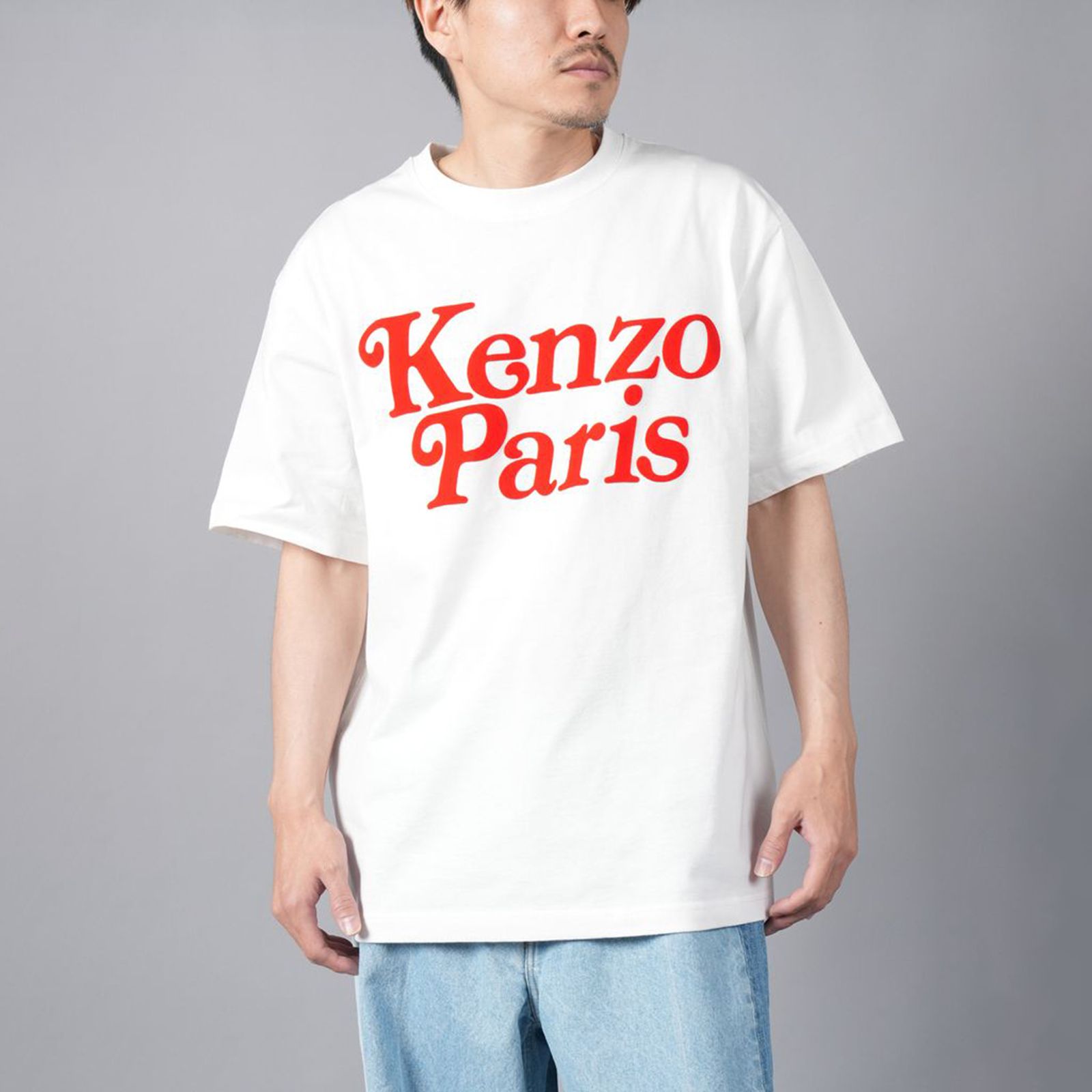 KENZO - 【ラスト1点】【限定】 KENZO x VERDY / KENZO BY VERDY OVERSIZE TSHIRT / オーバー サイズTシャツ (ホワイト) | Confidence