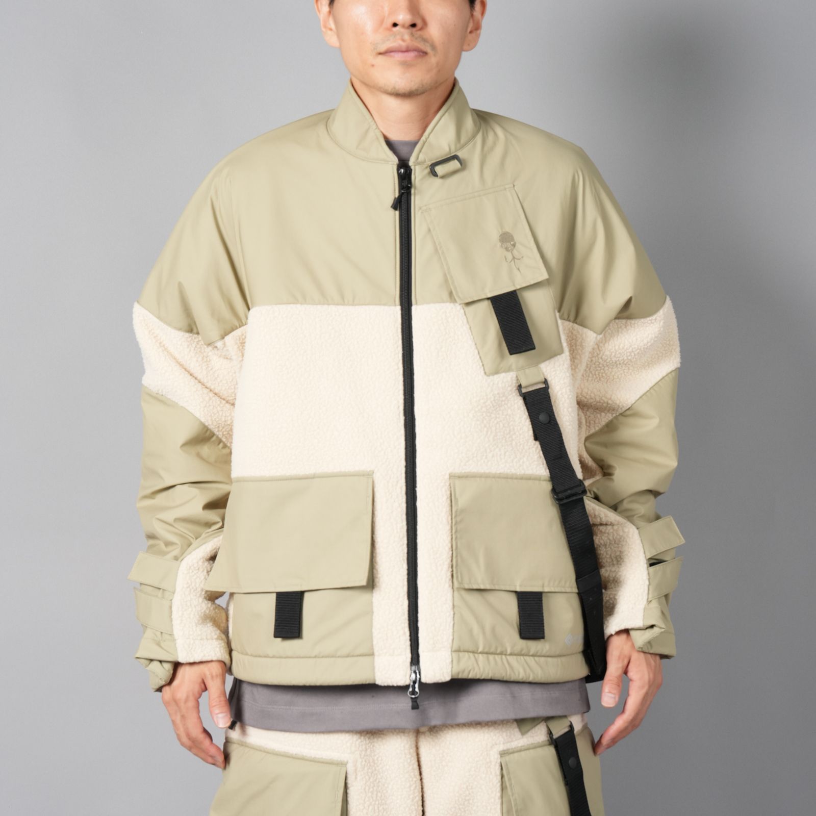 【限定】WINDSTOPPER BY GORE-TEX LABS 3L x POLARTEC  COAST GUARD.SHIRT BLOUSON / ゴアテックス ラボ スリーレイヤー / シャツブルゾン [防水・防風] (ベージュ)