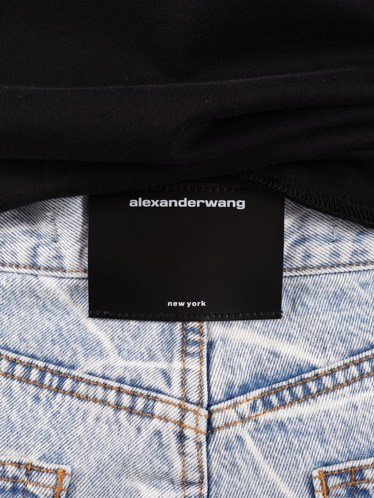 ALEXANDER WANG - ラスト1点 / STUCK SKATER JEANS / スタック