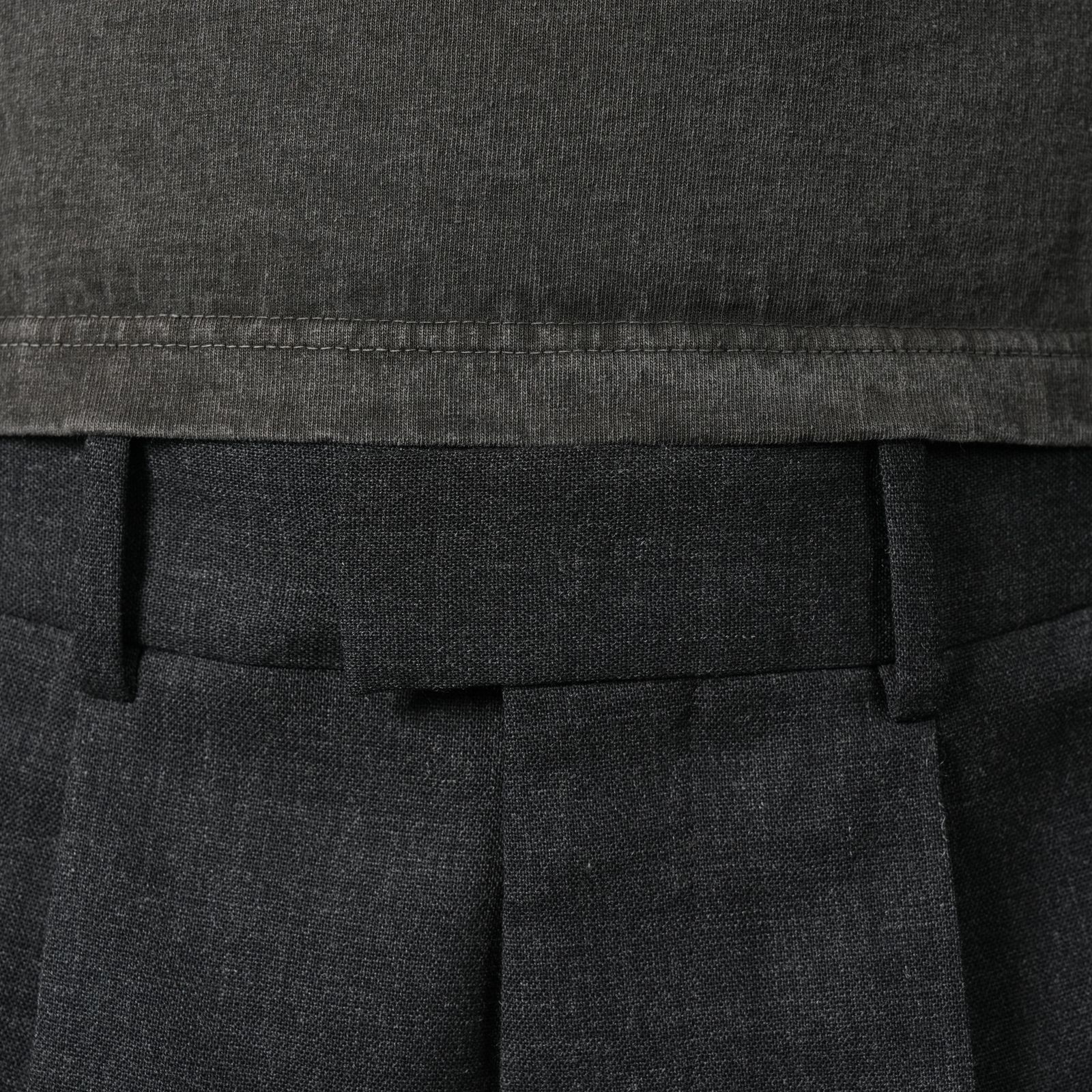 【ラスト1点】One Tuck Slacks / ワンタックスラックス (ブラック)