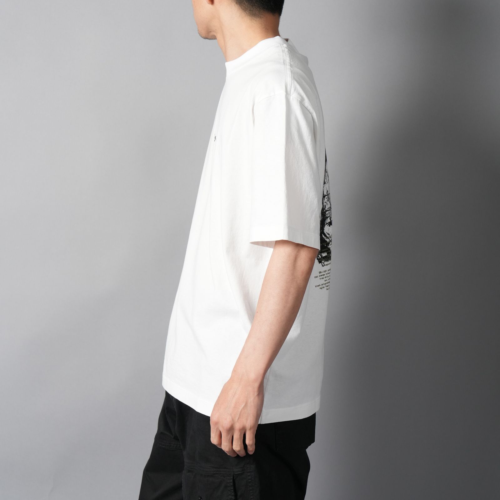 2100023 ORGANIC COTTON JERSEY / Tシャツ (ホワイト)