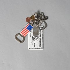 MONEY CLIP KEYRING (STELL) / マネークリップキーリング (シルバー/シルバー)
