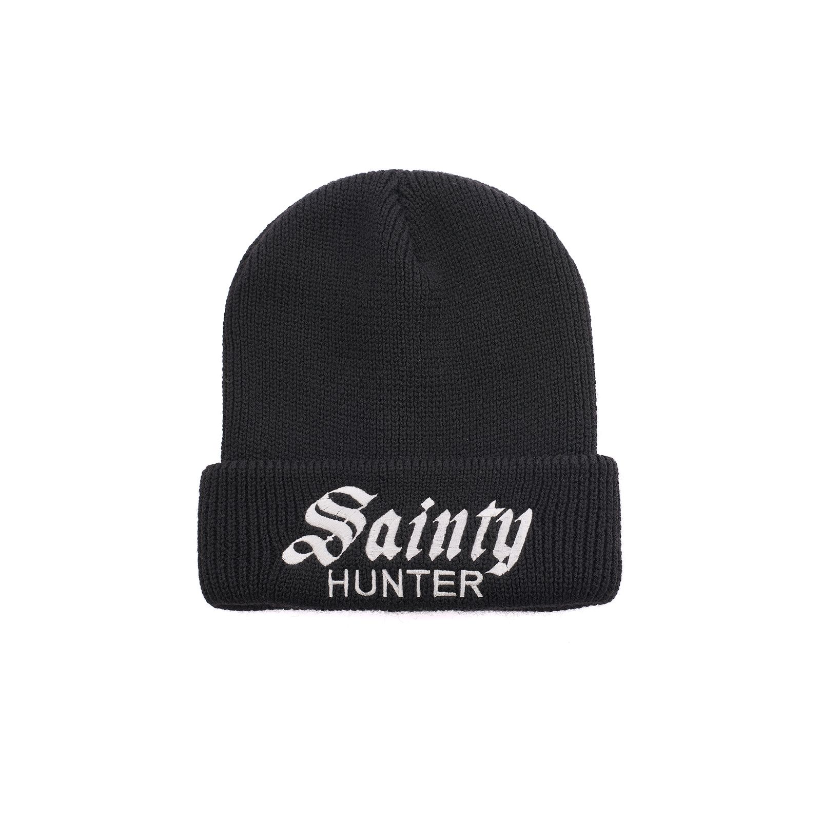 【コラボ】SM-MK8-0000-C38 / BH_KNIT CAP / SAINTY HUNTER / ニットキャップ (ブラック)