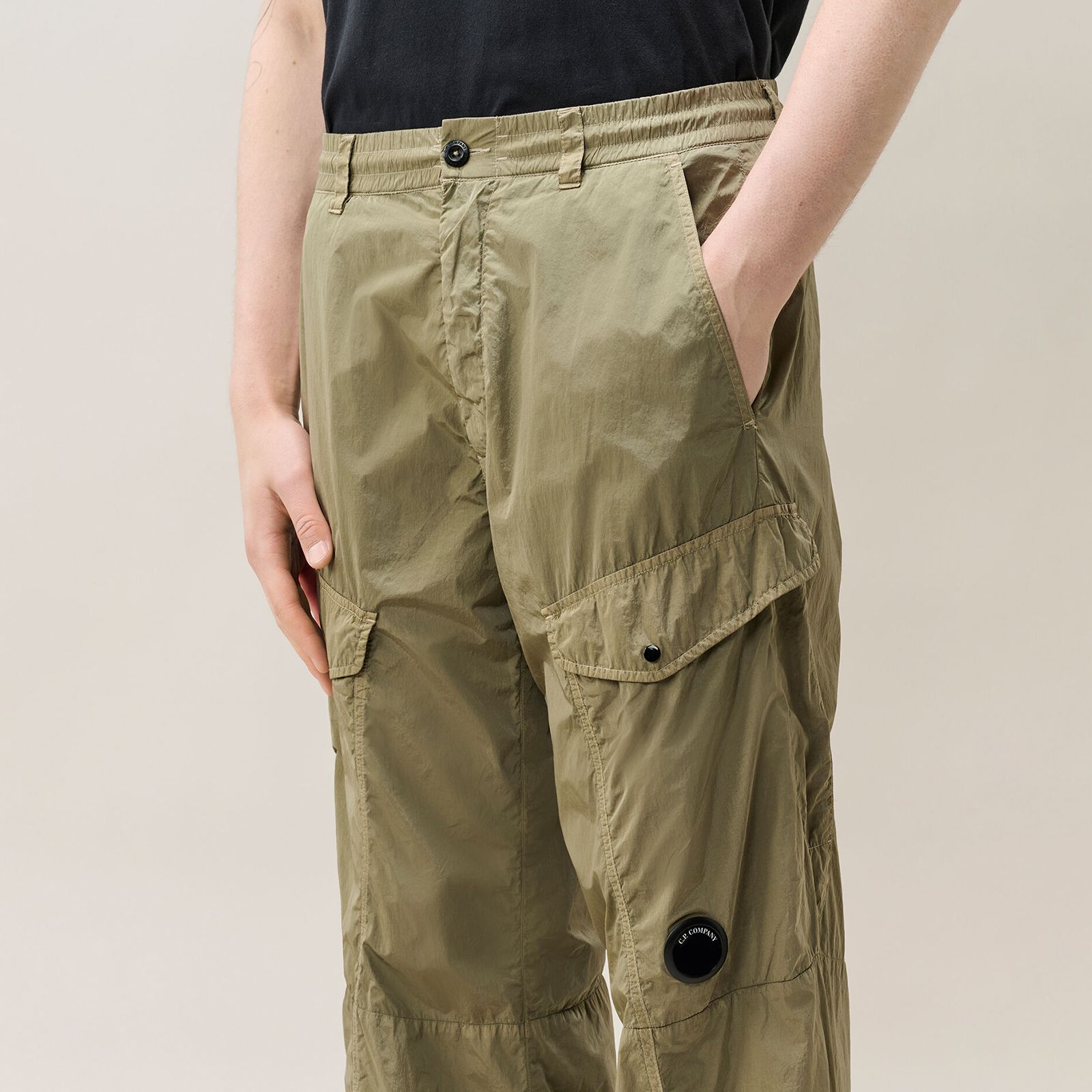 CHROME-R BOXY SEAMLESS CARGO PANTA / カーゴパンツ (フォールンロック)