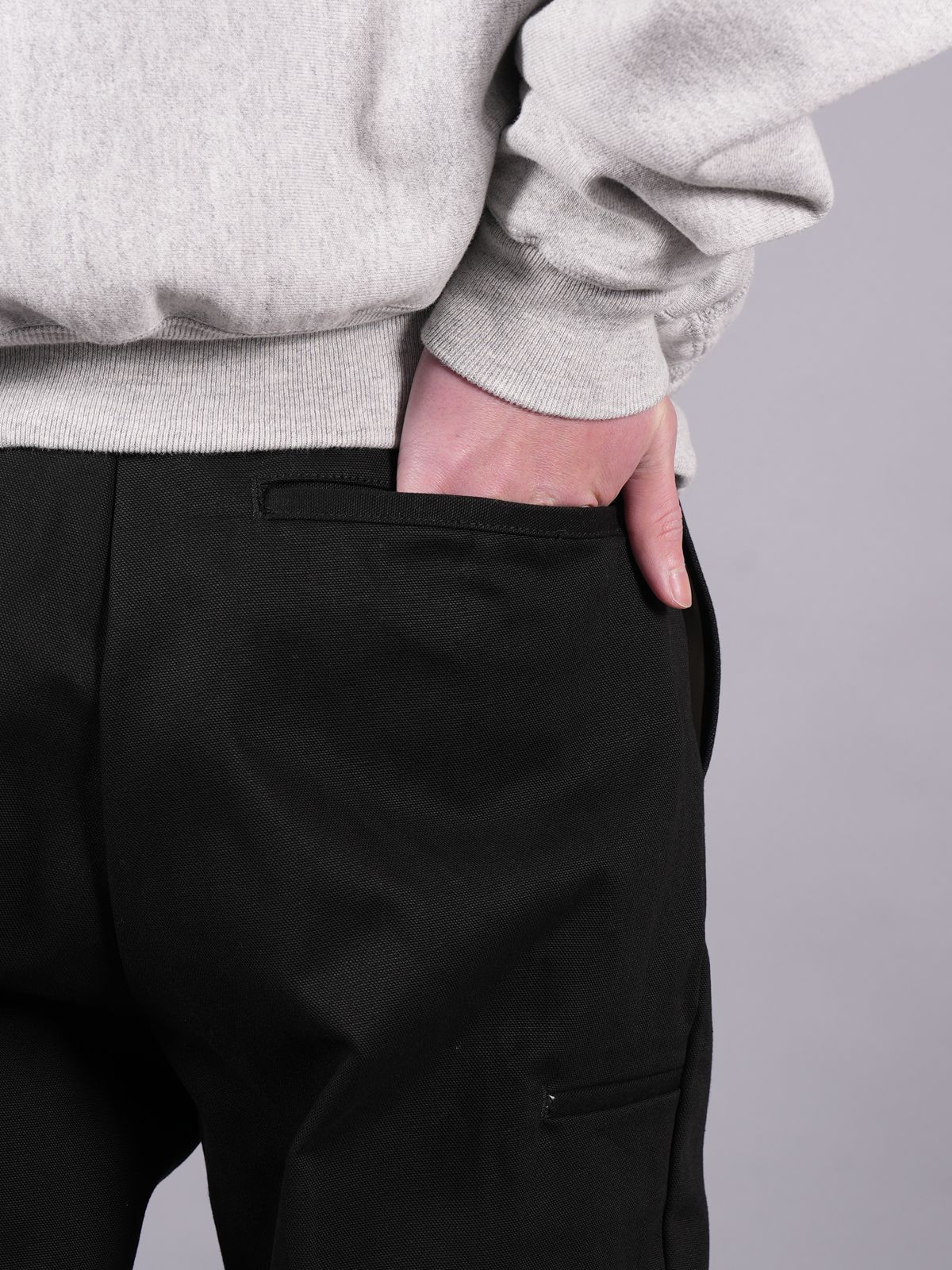 【ラスト1点】 SM-S23-0000-058 / WIDE PANTS / ワイドパンツ (ブラック)