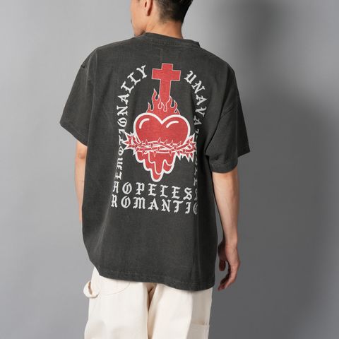 【コラボ】EU-HR1-0000-C04 / EU LOGO CL SS TEE / Tシャツ(ブラック)