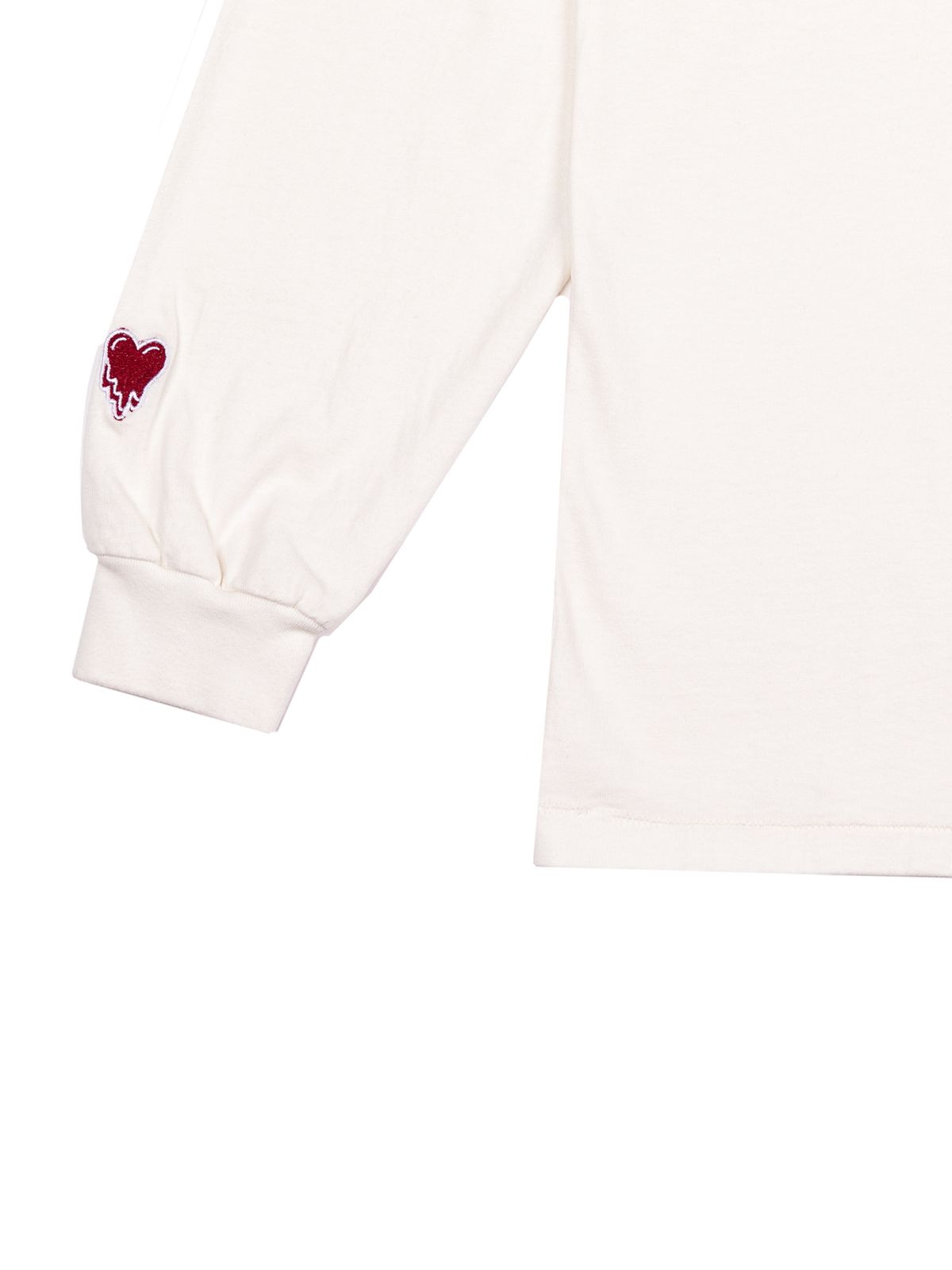 【ラスト1点】 EU x TOM WESSELMANN SMOKING LIPS LONG SLEEVE TEE / ロングスリーブ Tシャツ   (ホワイト)