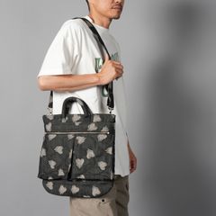 EU-MK1-0000-068 / EU HEART HELMET BAG  / ヘルメットバック (ブラック)