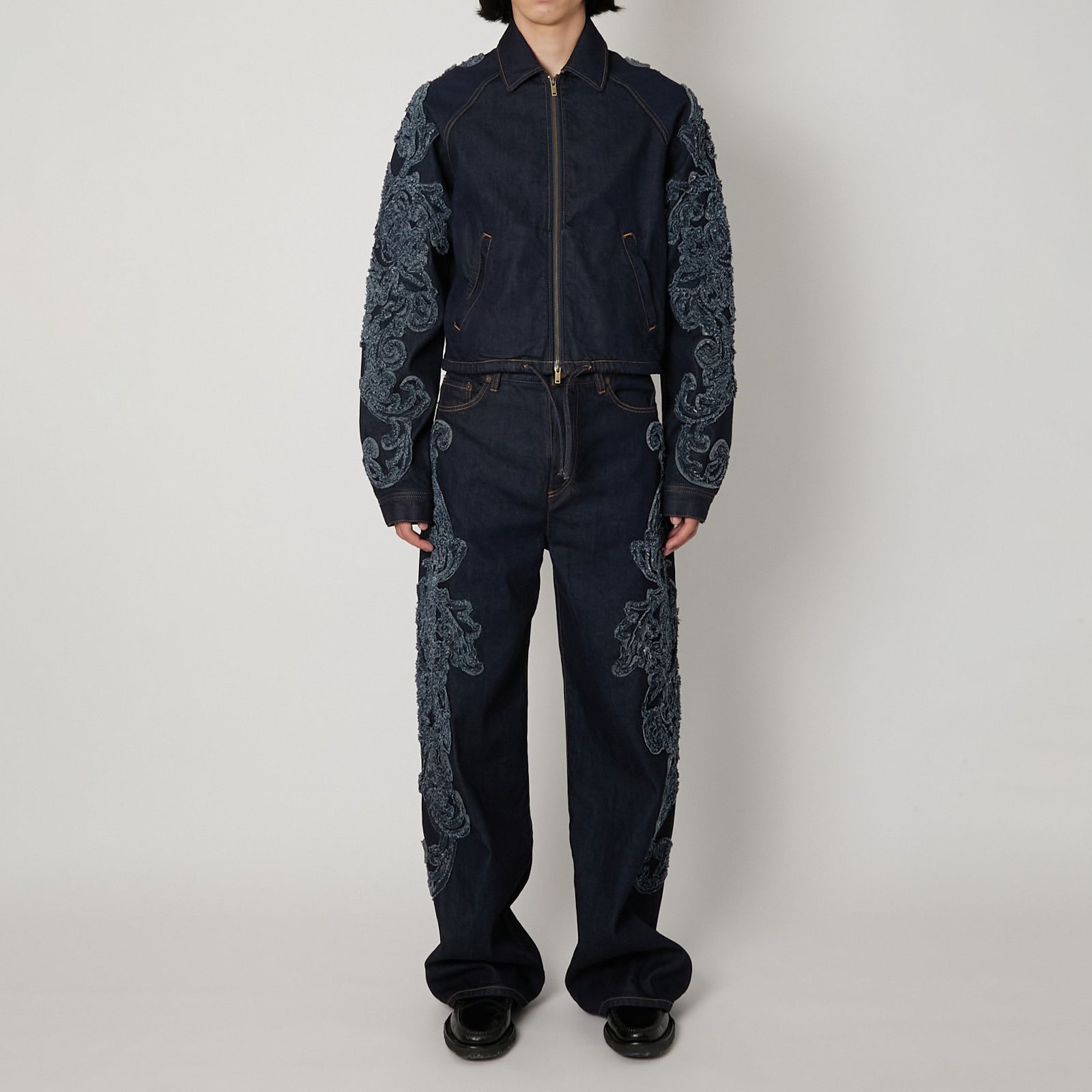 [予約商品] Denim Blouson / デニムブルゾン (インディゴ)