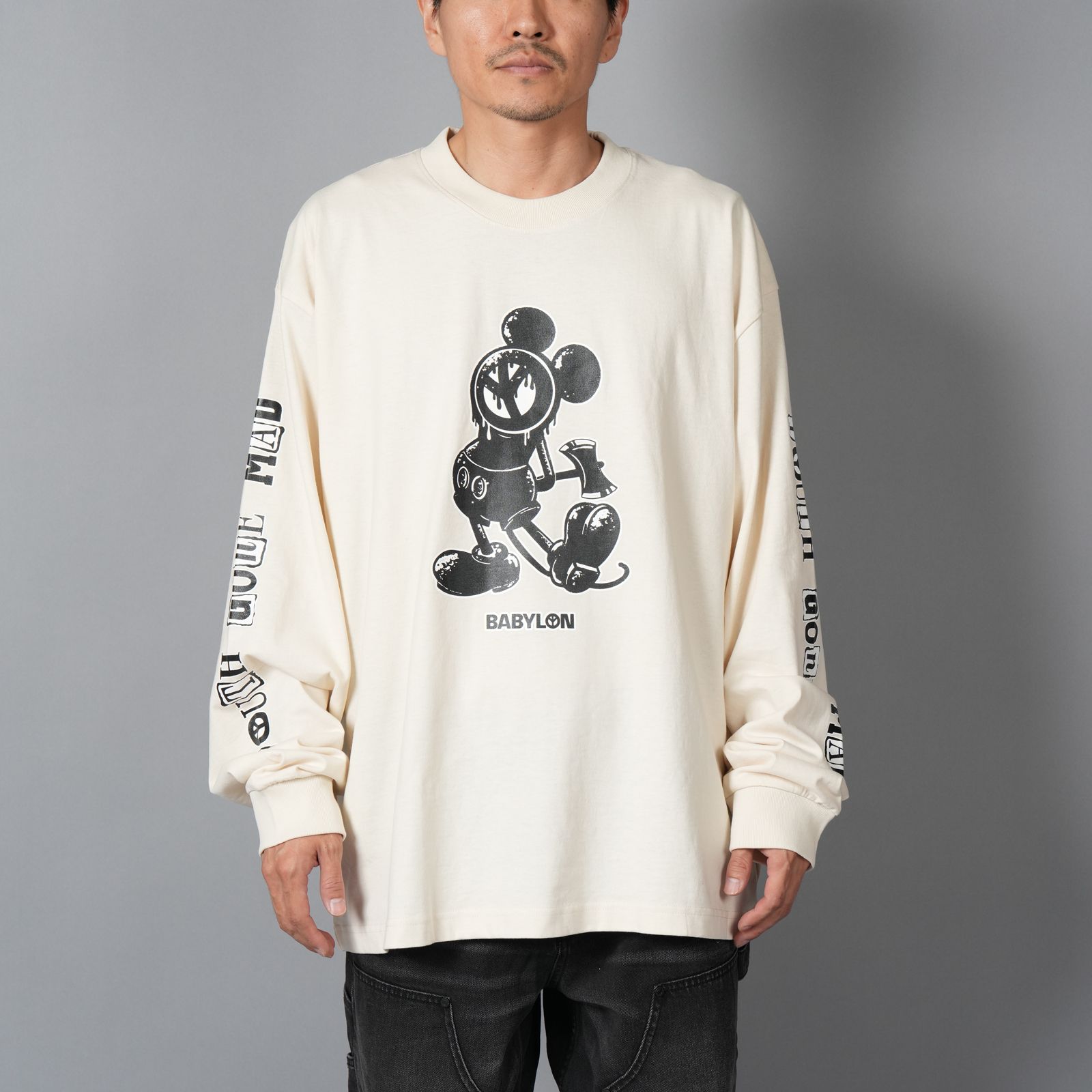 L/S YOUTH GONE MAD TEE / ロンT・カットソー  (サンディーショア)