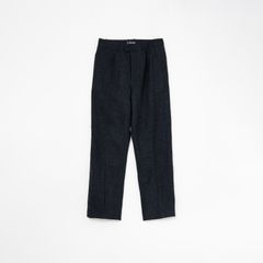 One Tuck Slacks / ワンタックスラックス (ブラック)