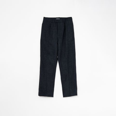 One Tuck Slacks / ワンタックスラックス (ブラック)