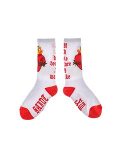 SM-A23-0000-104 / SOCKS / HEART / ソックス (ホワイト)