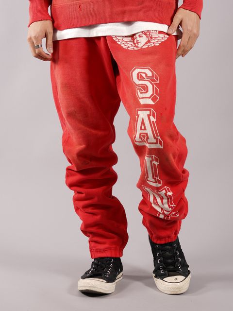 ラスト1点 / SM-S22-0000-052 / SWEAT PANTS / ANGEL /RED / スウェットパンツ / エンジェル  (レッド)