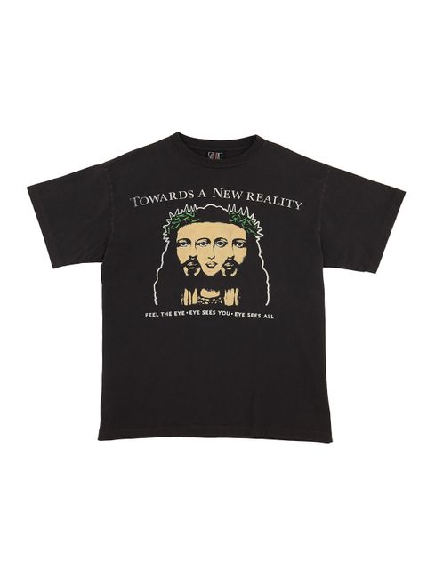 ラスト1点 / SM-S21-0000-006/SS TEE _vision_BLACK / ヴィジョン Tシャツ  (ブラック) SM-S21-0000-006 ©SAINT M××××××