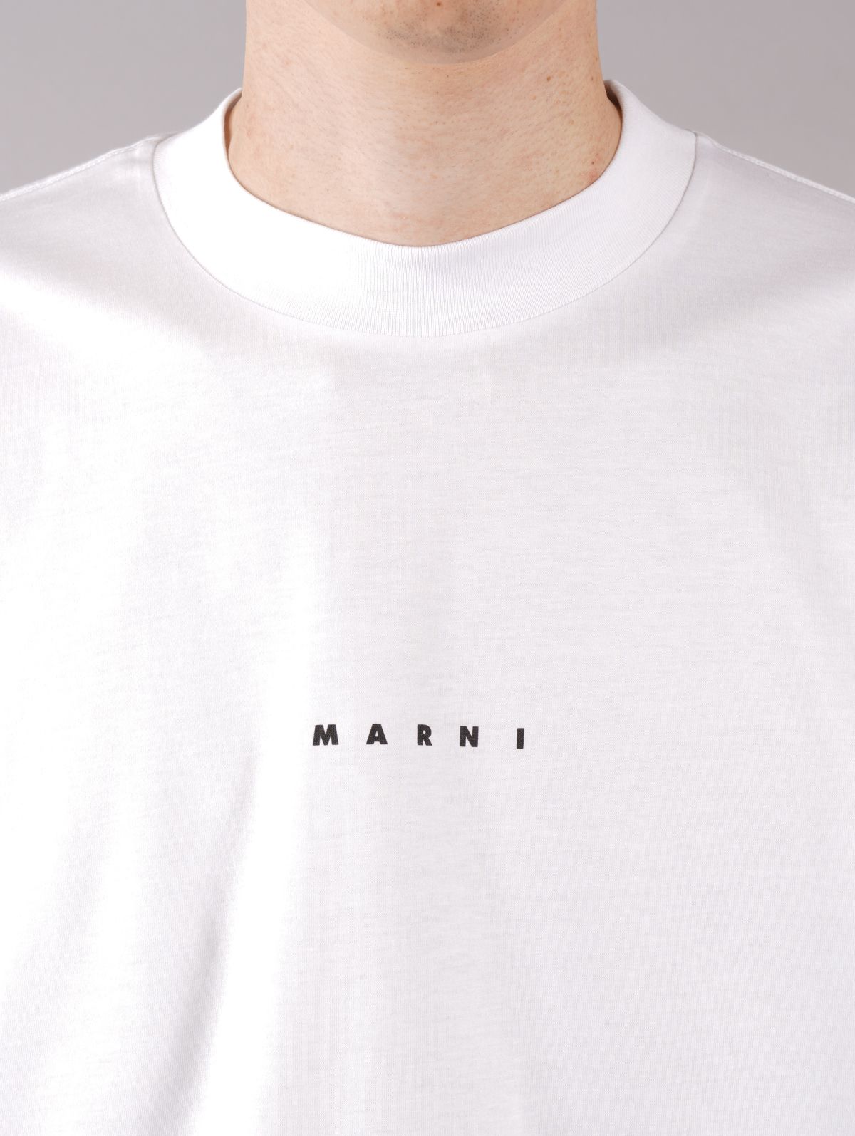 MARNI シンプルロゴ Tシャツ Mサイズ ホワイト - Tシャツ/カットソー