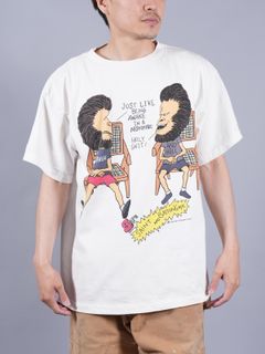 【ラスト1点】【限定品】 SM-S23-0000-110 / AP_SS TEE / HVN & HELL /WHT / Tシャツ  (ホワイト)