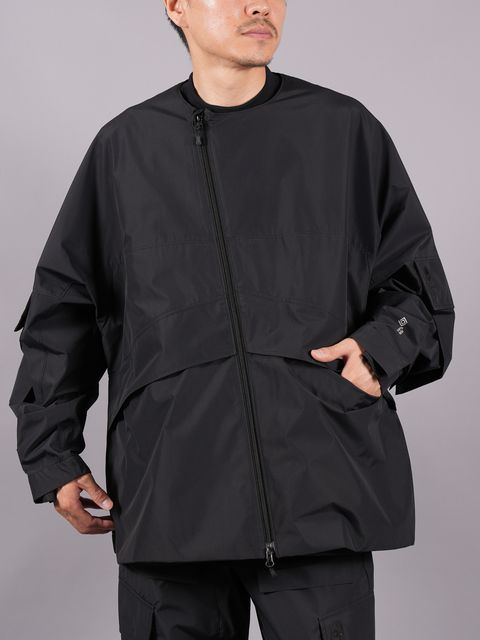 【ラスト1点】WINDSTOPPER BY GORE-TEX LABS 2L SHRTS JACKET / ゴアテックス ラボ / シャツジャケット (ブラック)
