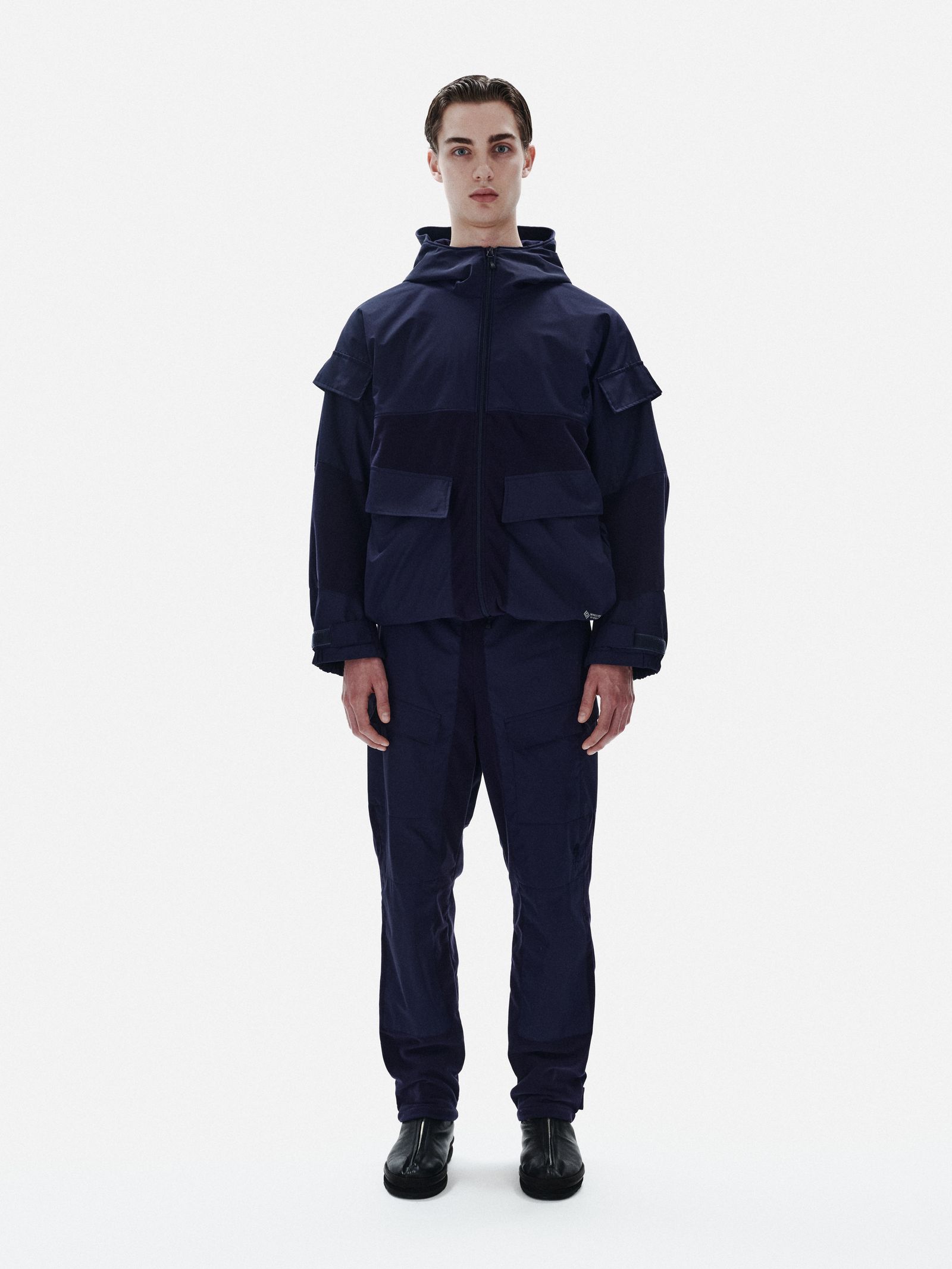 【ラスト1点】 WINDSTOPPER BY GORE-TEX LABS 2L POLARTEC JACKET / ゴアテックス ラボ / ポーラテック / アウター (ブラック)