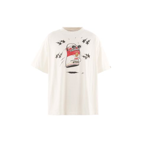 【コラボ】SM-MK1-0000-C34 / BAPE_SS T-SHIRT / JUMP / WHITE / Tシャツ (ホワイト)