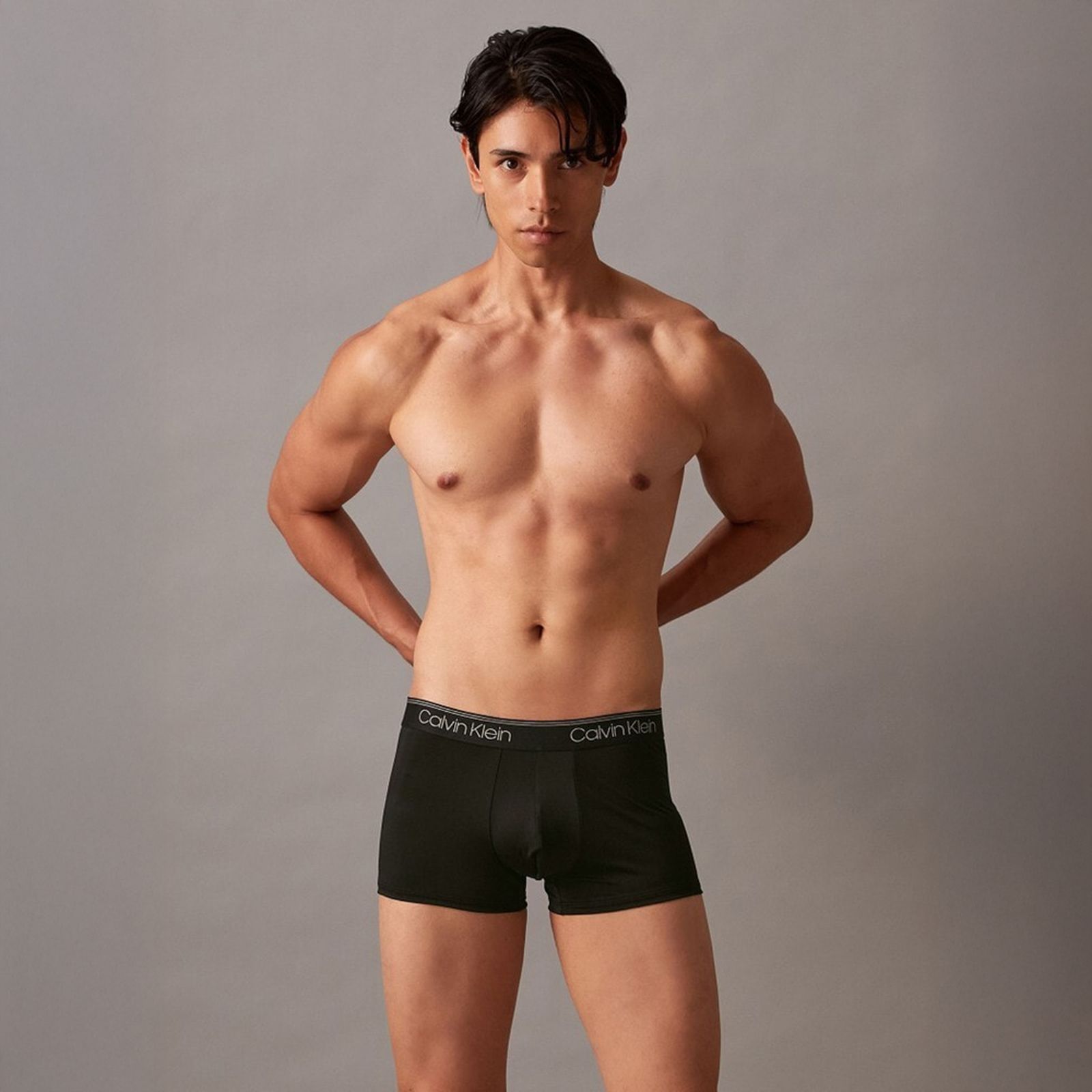 LOW RISE TRUNKS / ボクサーパンツ / Micro Stretch / ローライズトランクス [3枚パック](ブラック)