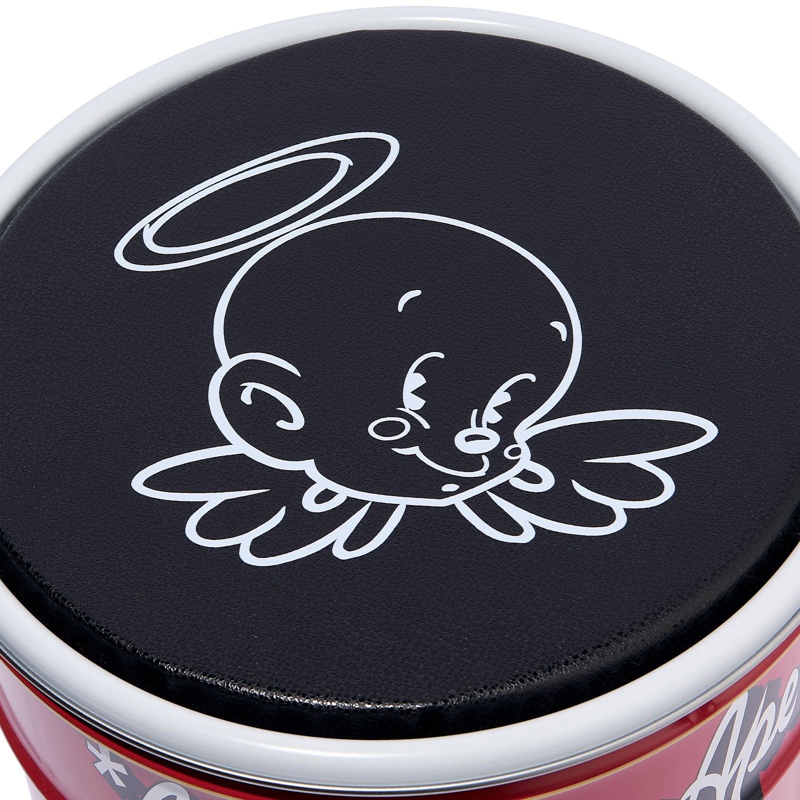 【コラボ】SM-MK1-0000-C42 / BAPE_CAN STOOL / WHITE+RED / カン スツール  (ホワイト/レッド)
