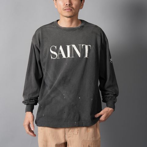 SM-MK8-0000-030 / LS T-SHIRT / SAINT 666 / BLACK / ロンT・カットソー (ブラック)