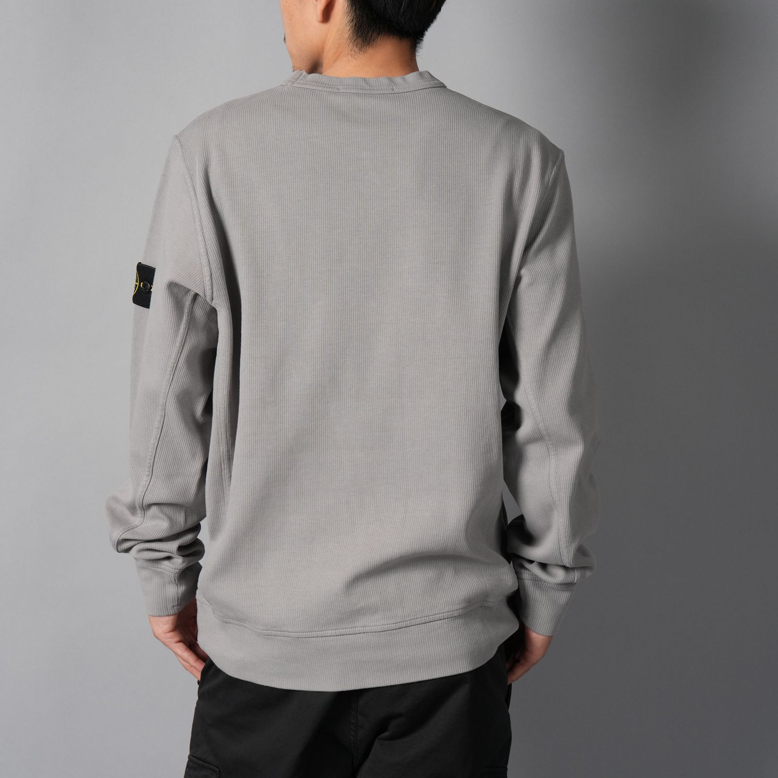 6100017 / ORGANIC COTTON INTERLOCK  / クルーネックスウェット (グレー)