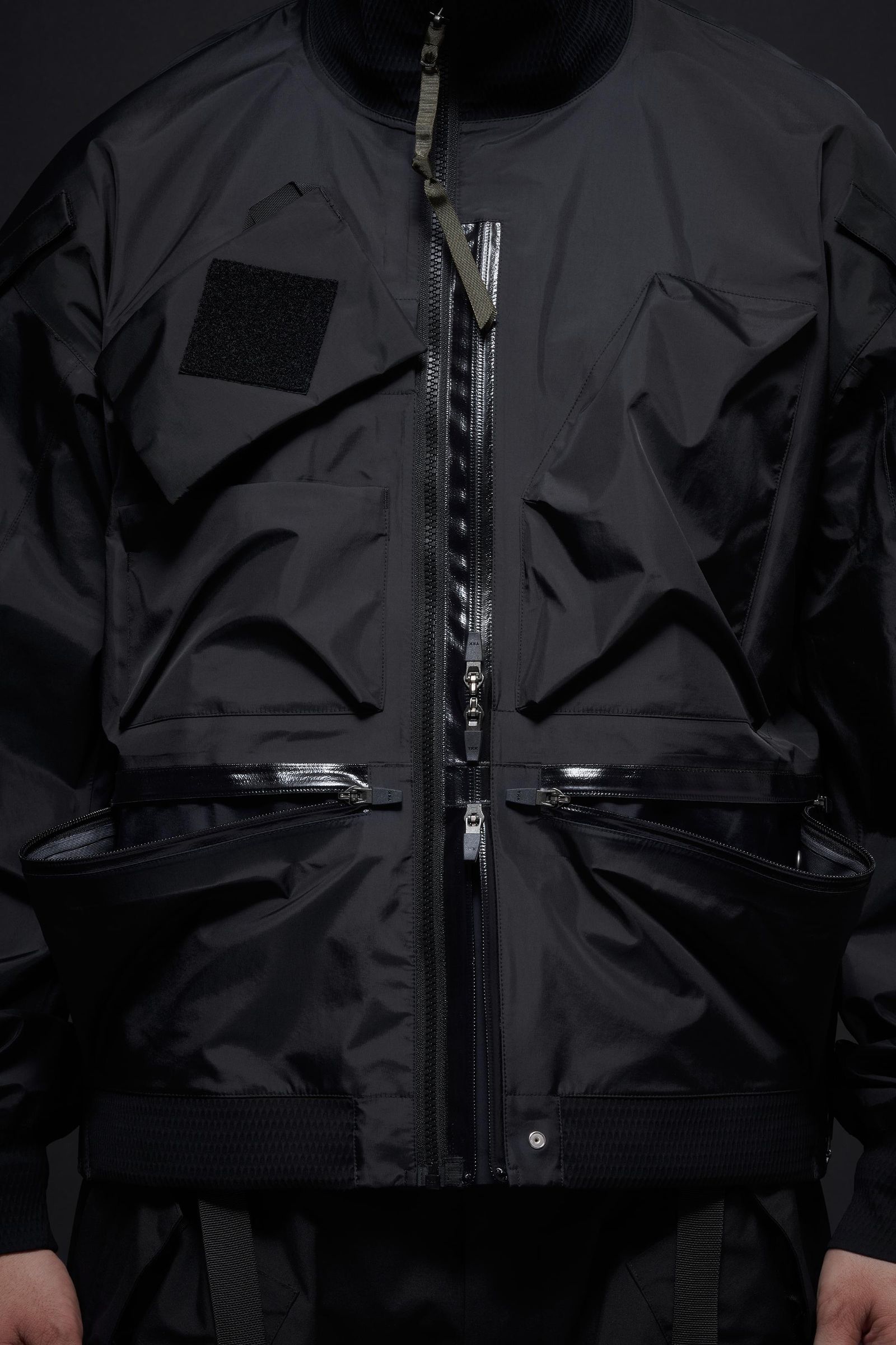 【ラスト1点】 J123A-GT / 3L Gore-Tex Interops Jacket Gen. 1 / ゴアテックス インターロプスジャケット  [ゴアテックス プロ][ワイドフィット] (ブラック)