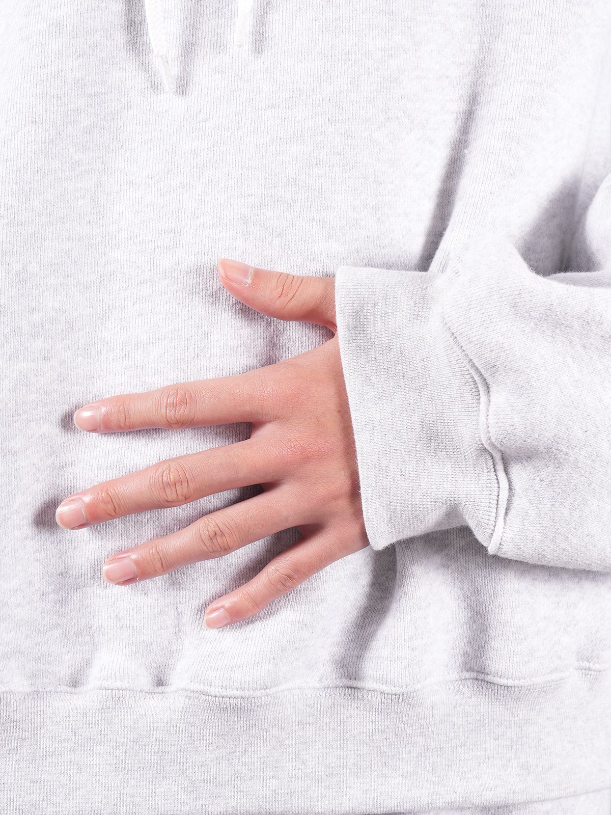 【ラスト1点】【定番アイテム】 ESSENTIAL TERRY HOODIE WITH PUFF PAINT LOGO  / フーディー / パーカー 【ユニセックス】 (グレー)