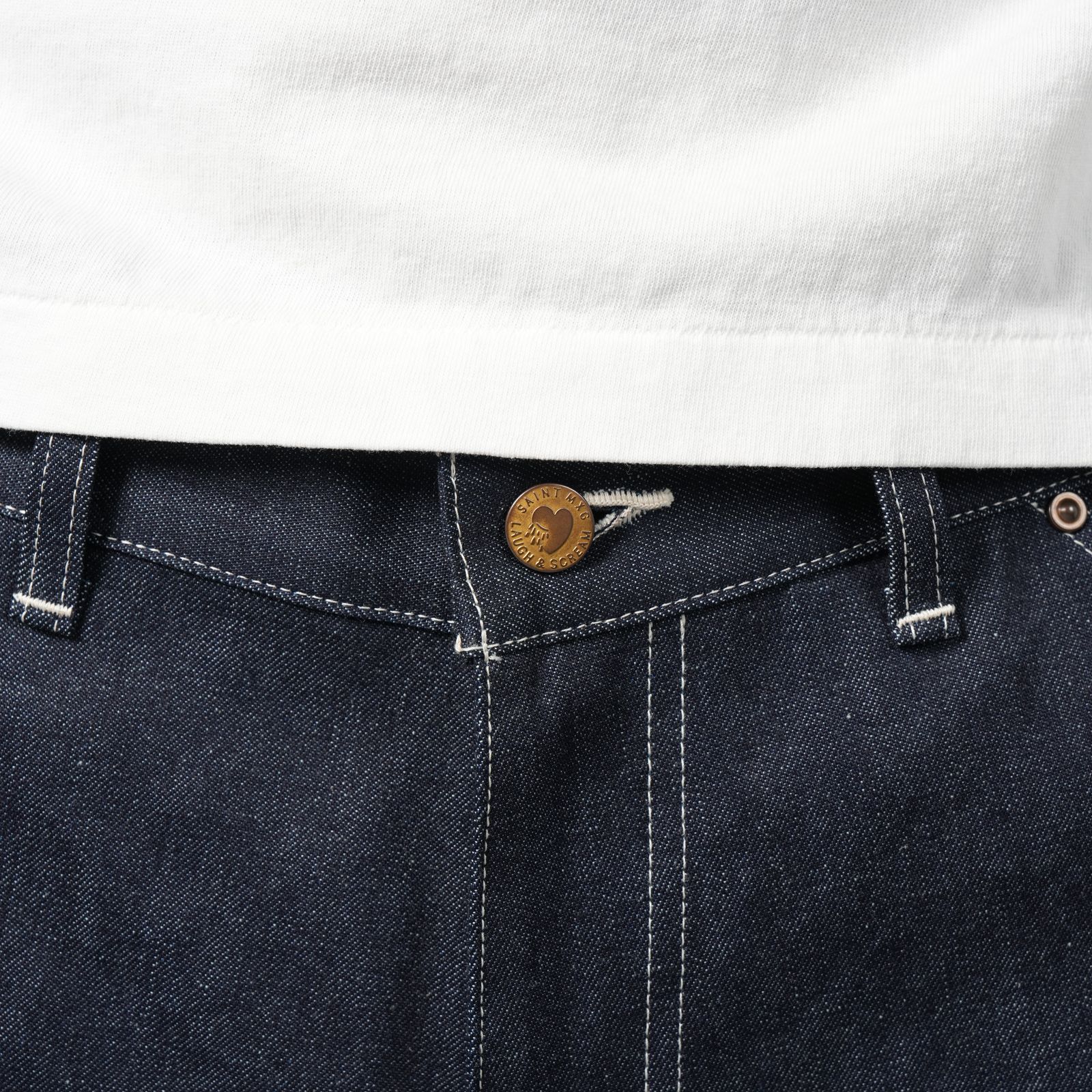 【ラスト1点】SM-HR8-0000-074 / DOUBLE KNEE SHORTS / RIGID /BLUE / ダブルニーショーツ (ブルー)