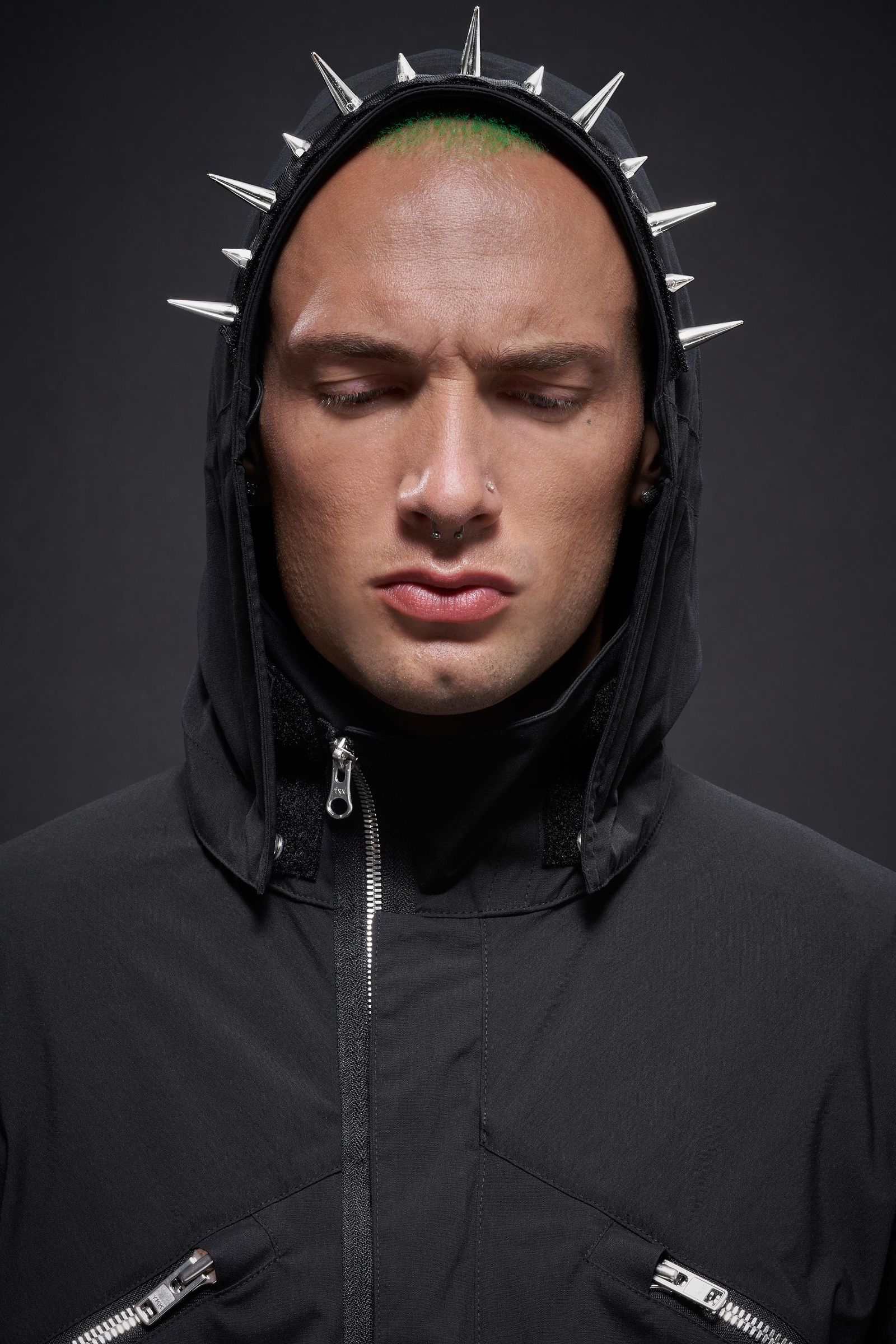【ラスト1点】J1WB-E / Encapsulated Nylon Interops Jacket Gen. 1 / エンキャプスレイテッド ナイロン インターロプス ジャケット  [ワイドフィット] (ブラック)